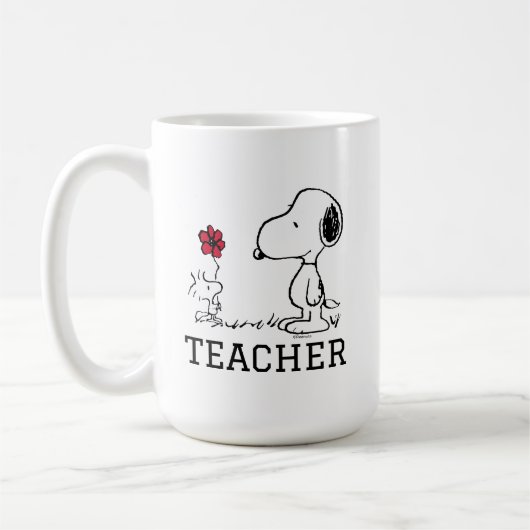 PINDA'S | Snoopy & Woodstock Docent Koffiemok (Links)