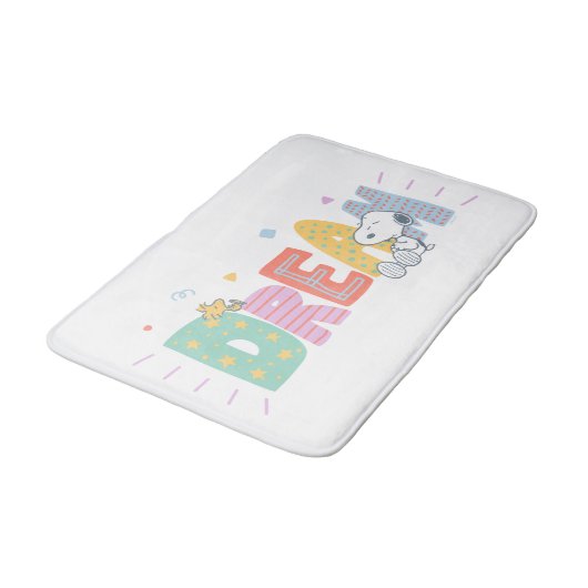 pinda's | Snoopy & Woodstock Dream Badmat (Gekanteld)