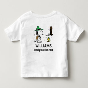 pinda's Snoopy & Woodstock Family Vacation Kinder Shirts