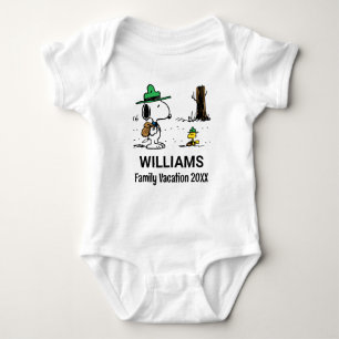 pinda's Snoopy & Woodstock Family Vacation Romper