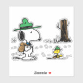 pinda's | Snoopy & Woodstock Family Vacation Sticker (Vel)