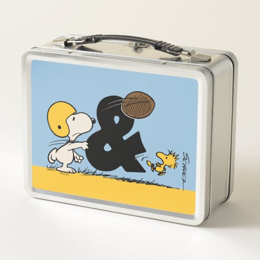 pinda's | Snoopy & Woodstock Football (Achterkant)