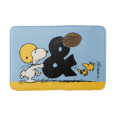 pinda's | Snoopy & Woodstock Football Badmat (Voorkant)