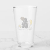 pinda's | Snoopy & Woodstock Football Glas (Achterkant)