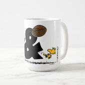 pinda's | Snoopy & Woodstock Football Koffiemok (Voorkant rechts)