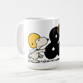 pinda's | Snoopy & Woodstock Football Koffiemok (Voorkant links)