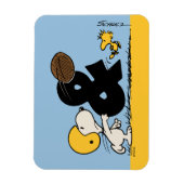 pinda's | Snoopy & Woodstock Football Magneet (Verticaal)