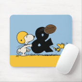 pinda's | Snoopy & Woodstock Football Muismat (Met muis)