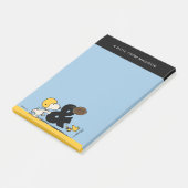 pinda's | Snoopy & Woodstock Football Post-it® Notes (Schuin)