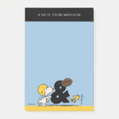 pinda's | Snoopy & Woodstock Football Post-it® Notes (Voorkant)