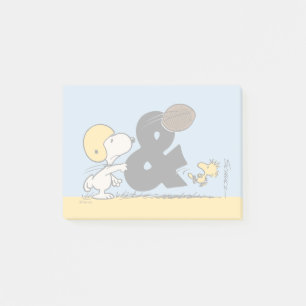 pinda's   Snoopy & Woodstock Football Post-it® Notes