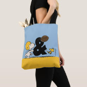 pinda's | Snoopy & Woodstock Football Tote Bag (Dichtbij)