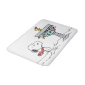 pinda's | Snoopy & Woodstock Frozen Birdbath Badmat (Gekanteld)