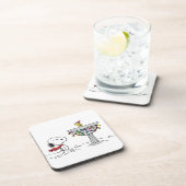 pinda's | Snoopy & Woodstock Frozen Birdbath Bier Onderzetter (Rechterzijde)