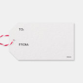 pinda's | Snoopy & Woodstock Frozen Birdbath Cadeaulabel (Achterkant Horizontaal)