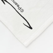 pinda's | Snoopy & Woodstock Frozen Birdbath Fleece Deken (Hoek)