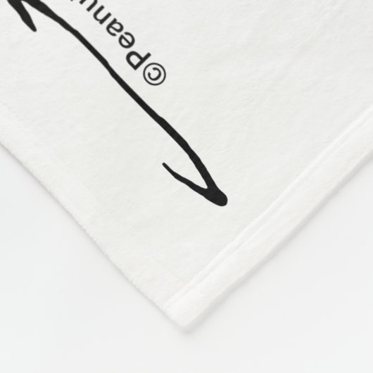 pinda's | Snoopy & Woodstock Frozen Birdbath Fleece Deken (Hoek)