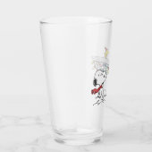 pinda's | Snoopy & Woodstock Frozen Birdbath Glas (Rechts)