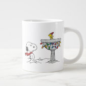 pinda's | Snoopy & Woodstock Frozen Birdbath Grote Koffiekop (Rechts)