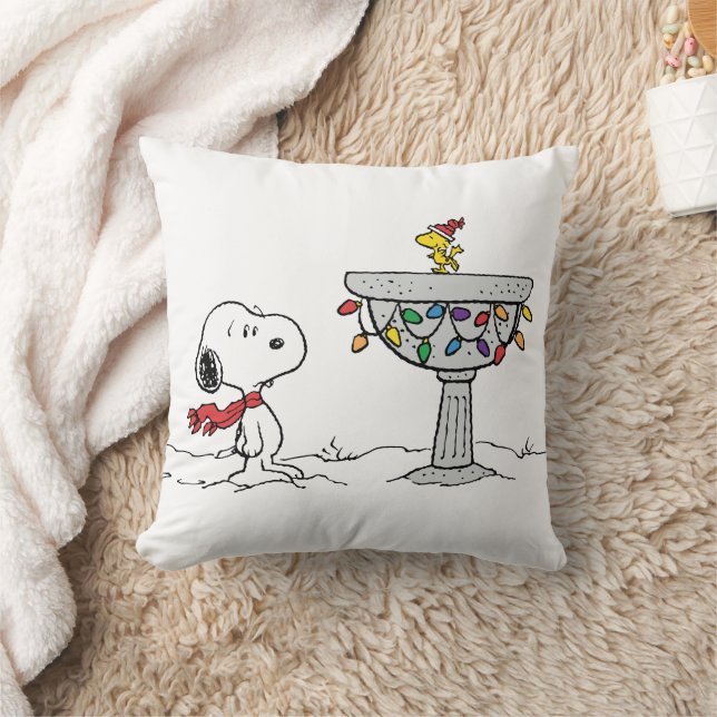 pinda's | Snoopy & Woodstock Frozen Birdbath Kussen (Deken)