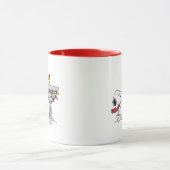pinda's | Snoopy & Woodstock Frozen Birdbath Mok (Midden)
