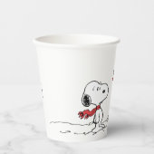 pinda's | Snoopy & Woodstock Frozen Birdbath Papieren Bekers (Voorkant)
