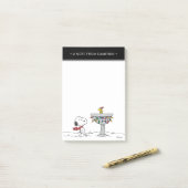 pinda's | Snoopy & Woodstock Frozen Birdbath Post-it® Notes (Op bureau)