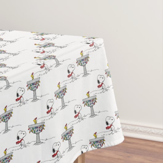 pinda's | Snoopy & Woodstock Frozen Birdbath Tafelkleed (Voorbeeld)