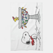 pinda's | Snoopy & Woodstock Frozen Birdbath Theedoek (Verticaal)