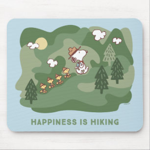 pinda's   Snoopy & Woodstock Happiness Hiking Muismat