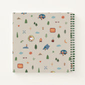 pinda's | Snoopy & Woodstock Happiness Hiking Notitieboek (Achterkant)