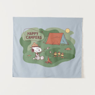 pinda's Snoopy & Woodstock Happy Campers 2 Wandkleed