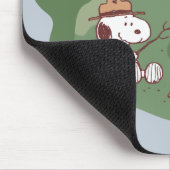 pinda's | Snoopy & Woodstock Happy Campers Muismat (Hoek)