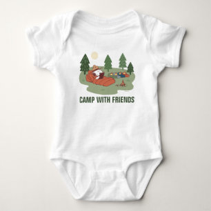 pinda's Snoopy & Woodstock Happy Campers Romper