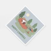 pinda's | Snoopy & Woodstock Happy Campers Servet (Hoek)