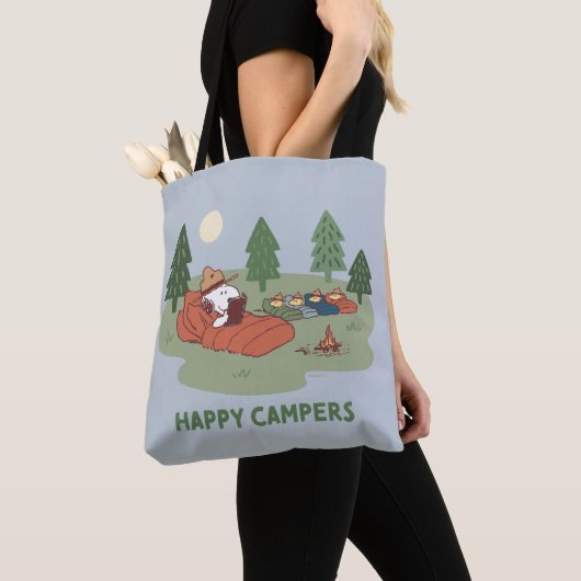 pinda's | Snoopy & Woodstock Happy Campers Tote Bag (Dichtbij)