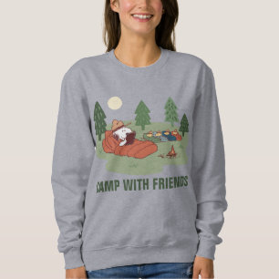 pinda's   Snoopy & Woodstock Happy Campers Trui