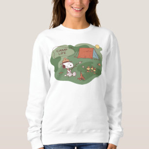 pinda's   Snoopy & Woodstock Happy Campers Trui