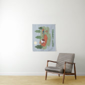 pinda's | Snoopy & Woodstock Happy Campers Wandkleed (In situ)