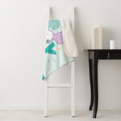 pinda's | Snoopy & Woodstock Happy Sherpa Deken (In situ)