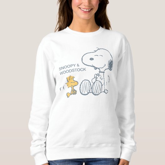 pinda's | Snoopy & Woodstock Happy Trui (Voorkant)