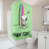 pinda's | Snoopy & Woodstock High Tide Douchegordijn (In situ)
