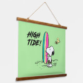 pinda's | Snoopy & Woodstock High Tide Hangend Wandkleed (Gebogen)