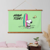 pinda's | Snoopy & Woodstock High Tide Hangend Wandkleed (Slaapkamer)