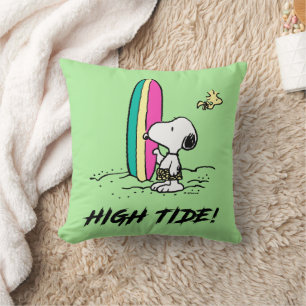 pinda's   Snoopy & Woodstock High Tide Kussen