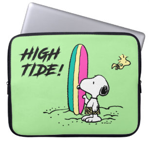 pinda's Snoopy & Woodstock High Tide Laptop Sleeve