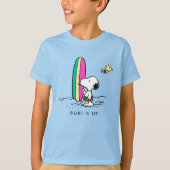 pinda's | Snoopy & Woodstock High Tide T-shirt (Voorkant)