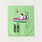 pinda's | Snoopy & Woodstock High Tide Wandkleed (Voorkant)