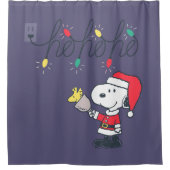 pinda's | Snoopy & Woodstock Ho Ho Ho Douchegordijn (Voorkant)