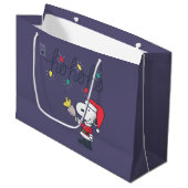 pinda's | Snoopy & Woodstock Ho Ho Ho Groot Cadeauzakje (Voorkant Gekanteld)